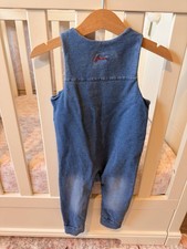 Baby Girl Joules Blue Romper