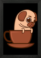 Pug Lover Puppy In A Mug