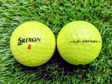 12 x SRIXON Z STAR XV YELLOW