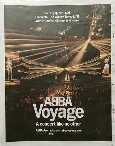 Abba voyage live show concert - voyage,
