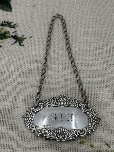Vintage sterling silver gin - vintage,