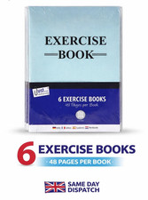 Exercise Books 6 Pack - 48