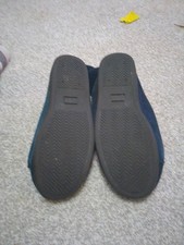 Blue   Men's Size 14 Slippers