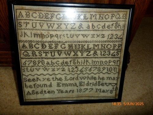 Antique victorian framed - antique,
