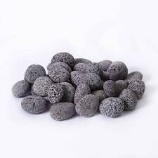 Decorative Black LAVA Pebbles | Garden Stones Landscaping Aggregates