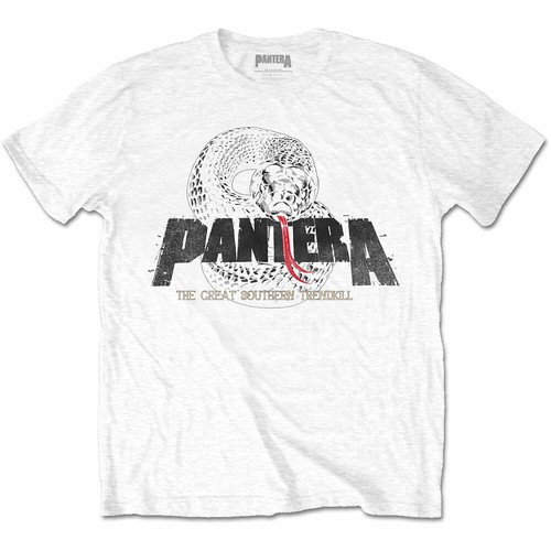 Pantera snake logo white - logo,