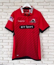 Edinburg Scotland Rugby Signed Shirt Macron Men's Size 2XL