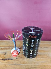 LOLITA "HAPPY BIRTHDAY-TINI" MARTINI GLASS WITH BOX HAND-PAINTED – FUN BIRTHDAY