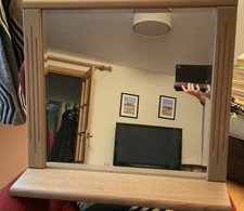 Mirror With Shelf By Heritage