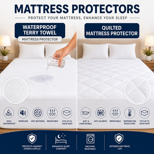 Extra deep mattress protector - extra,