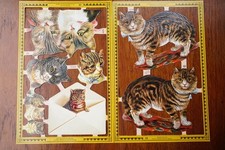 Vintage Mamelok Cat Die-Cut