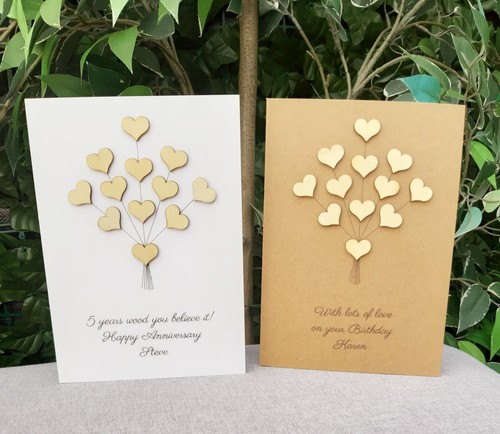 Personalised handmade wooden