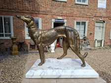 Art Deco Borzoi Greyhounds