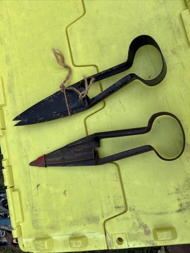 Vintage antique hand shears - antique,