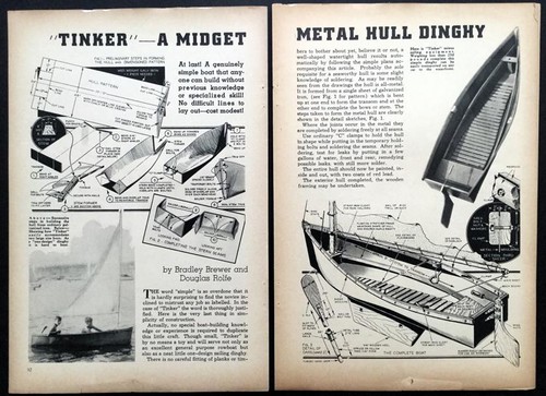 Sheet metal dinghy tinker 9 - sheet,