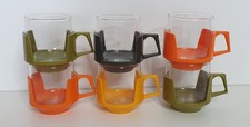 Vintage 60s JAJ Drink Ups X 6