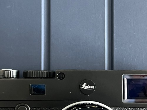 Leica black silver dot - silver, logo