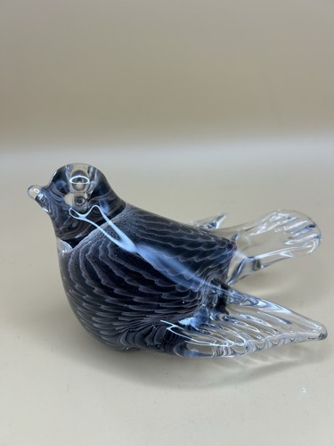 Marcolin crystal glass bird