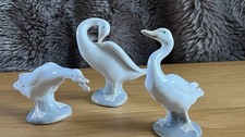 A Cute Gaggle of 3 Lladro
