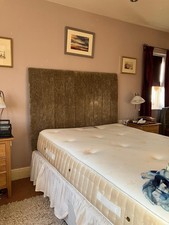 Headboard Double Bed - Laura