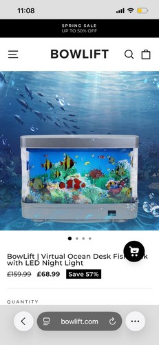 Fake fish tank - fake,