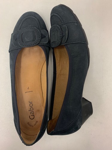 New ladies gabor navy - navy, suede