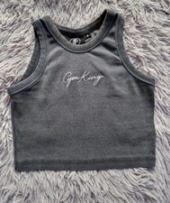 Gym King Ribbed Tank Vest Top