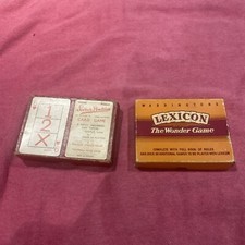 Vintage Waddington's LEXICON Game Plus Soccer Pontoon