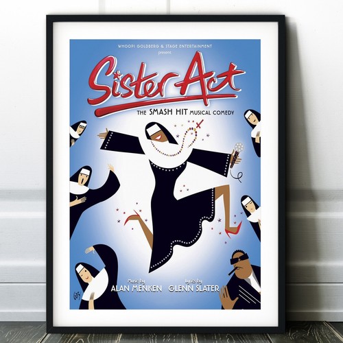 Sister act the - sister, poster
