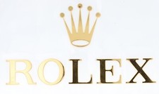 Genuine ROLEX Authorised Dealer Sign Stick On Advertising Display - NEW & SEALED