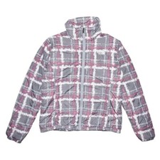 The North Face Bomber Jacket | Purple/Grey/White | Size: Women’s Small