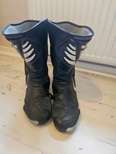 TCX MOTORCYCLE BOOTS BLACK 