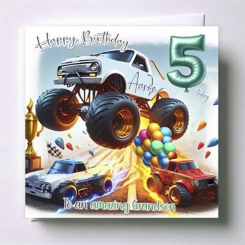 Personalised offroad truck - personalised,