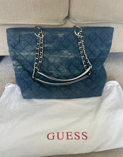 Guess 1981 blue quilted - quilted, denim