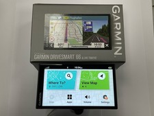 Garmin DriveSmart 66, 6" GPS Sat Nav w/ Live Traffic, Bluetooth + Smart Features