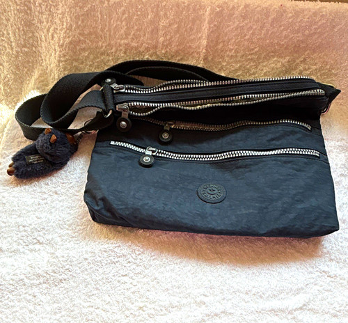 Kipling black nylon - black, women’s