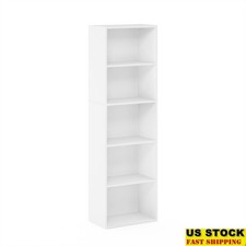 5 Tier Open Shelf Bookcase