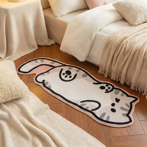 Cute cat runner rug non - cute,