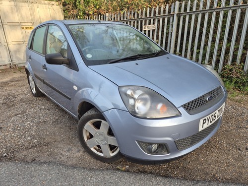 Ford fiesta mk6 - mk6, blue