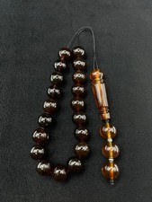 Greek Komboloi - Worry Beads – Handmade from Genuine Natural Amber #238