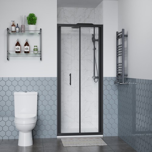 Bathroom shower enclosure - bathroom,