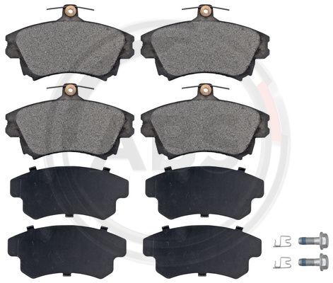 New brake pad set - new, disc