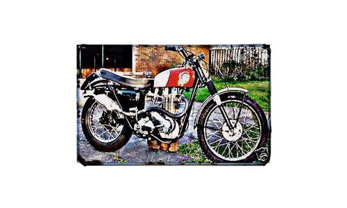 Ariel scrambler motorbike - ariel,