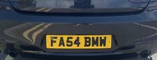 Private  Plate  FAST   BMW  FA54 BMW. BMW M2 M3 M4 M5 M6 X3 X4 X5 X6. 