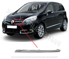 NEW FOR RENAULT SCENIC 2013-2016 FRONT BUMPER UPPER GRILLE CHROME TRIM LEFT