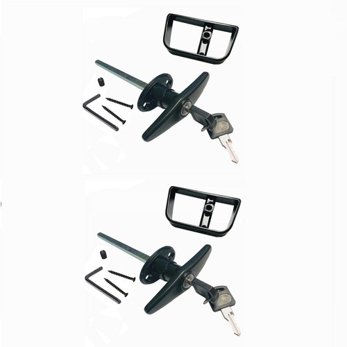 Sets blackt handle door - 6",
