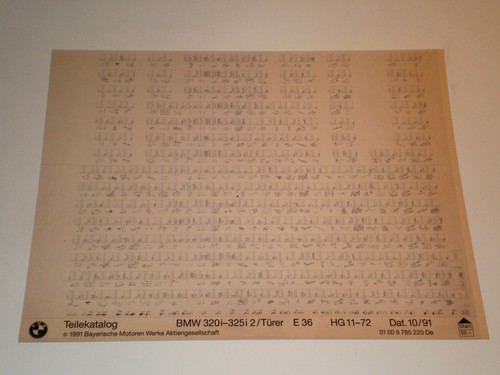 Microfiche spare parts catalog - microfiche,