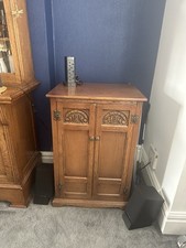 Dark Oak Stereo Cabinet