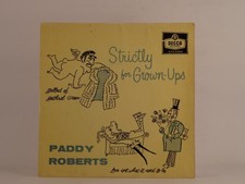 PADDY ROBERTS STRICTLY FOR