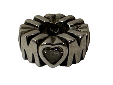 PANDORA Mothers Pride Spacer Mum Sparkling Heart Charm 791520CZ Mother's Day